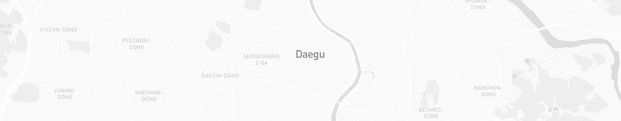 Mappa di Daegu