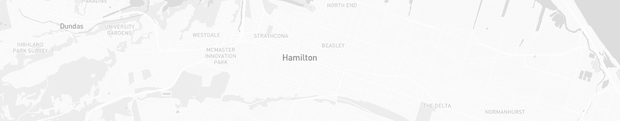 Karte von Hamilton