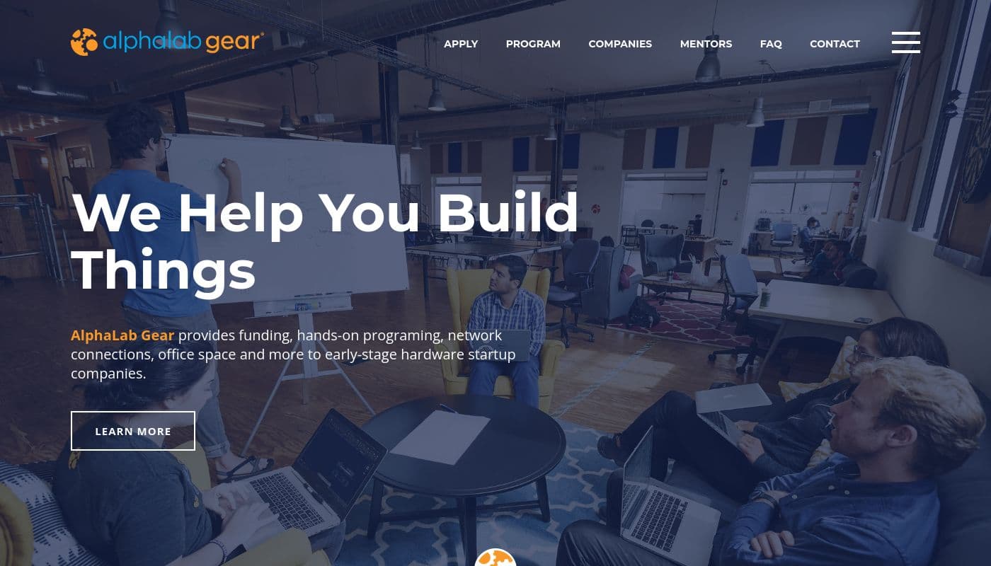 AlphaLab Gear banner